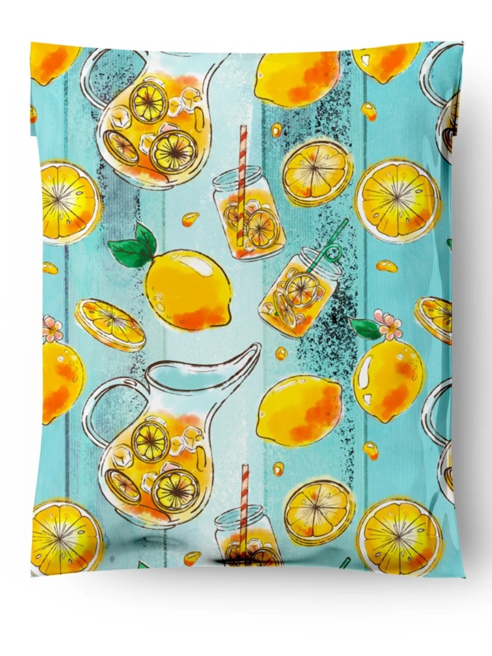 20 Lemonade Stand Summer Polymailers 10x13 | Shipping Bags | Boutique Packaging - Picture 4 of 5
